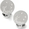 Ox and Bull Trading Co. Hunter Silver Cufflinks