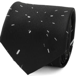 Star Wars Hyperspeed Hidden Message Black Men's TIe