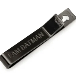 DC Comics I Am Batman Black Tie Bar