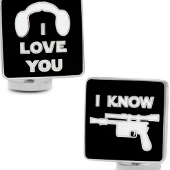 Star Wars I Love You I Know Icon Cufflinks