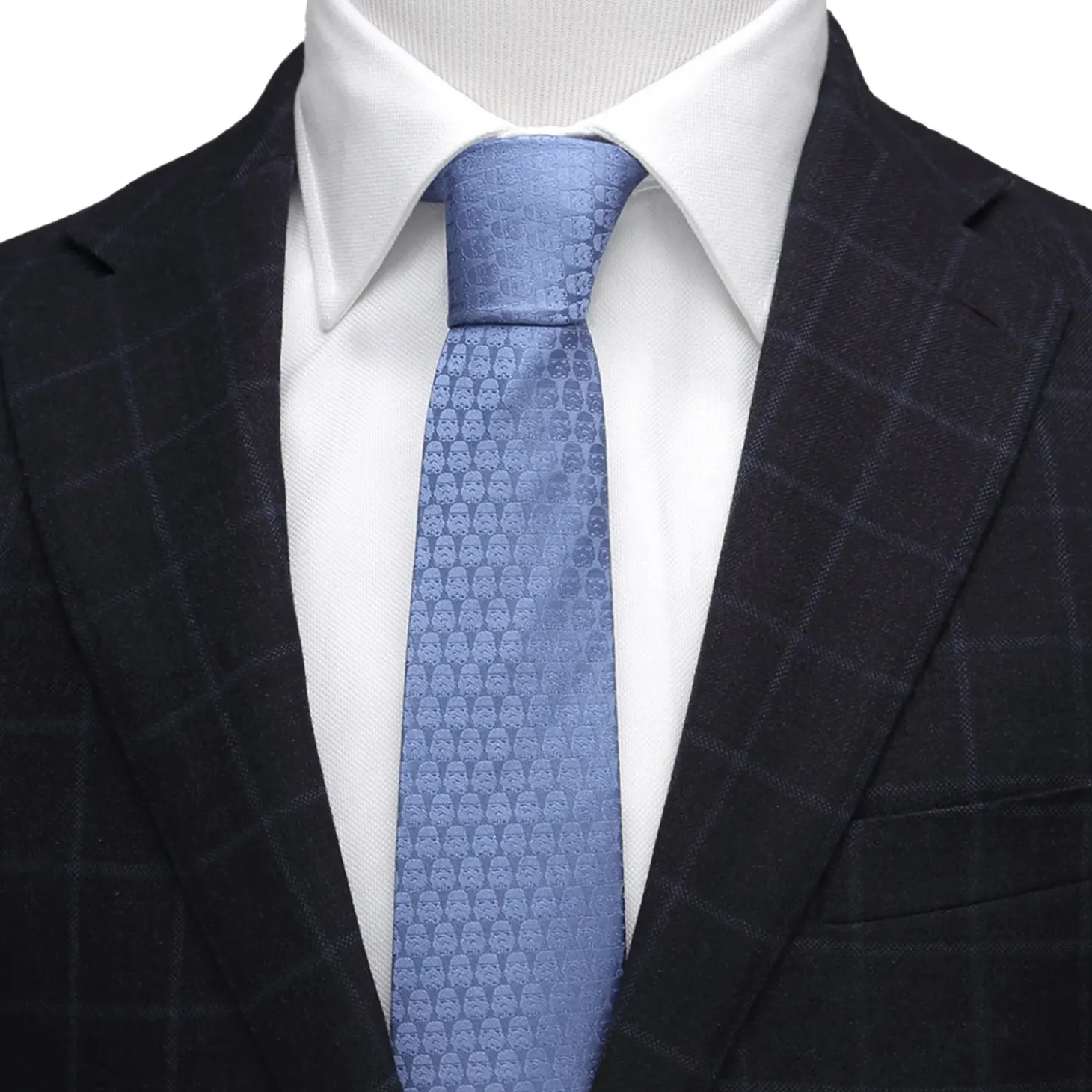 Star Wars Imperial Force Blue Men's Tie