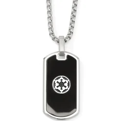 Star Wars Imperial Rebel Reversible Stainless Steel Necklace