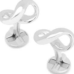 Ox and Bull Trading Co. Infinity Symbol Cufflinks