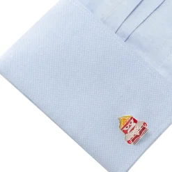 Disney Inside Out Anger Cufflinks