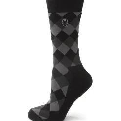 Marvel Iron Man Argyle Black Gift Set