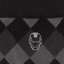 Marvel Iron Man Argyle Black Gift Set