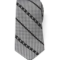 Marvel Iron Man Houndstooth Black Men's Tie