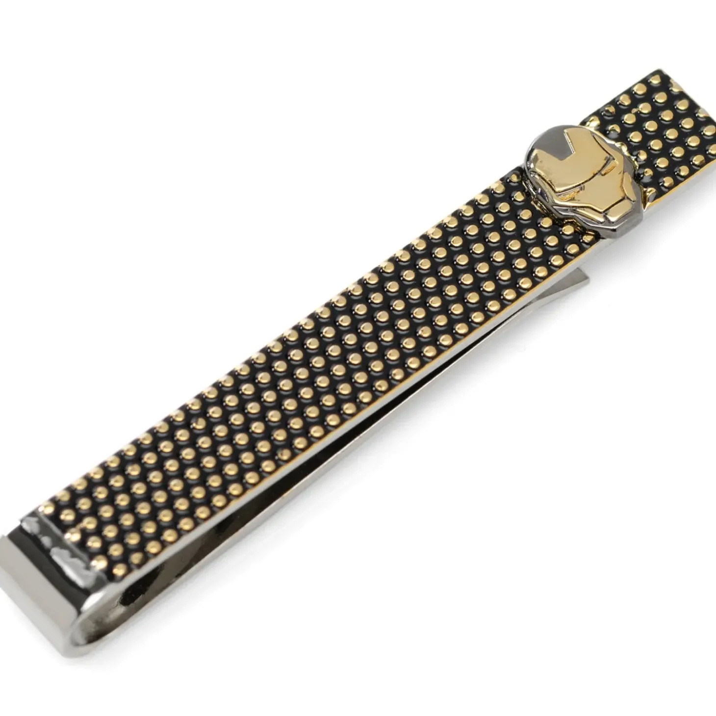 Marvel Iron Man "I Love You 3000" Textured Hidden Message Tie Bar