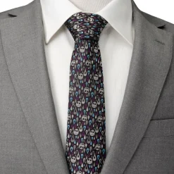 Disney Jack Skellington Patterned Men's Tie