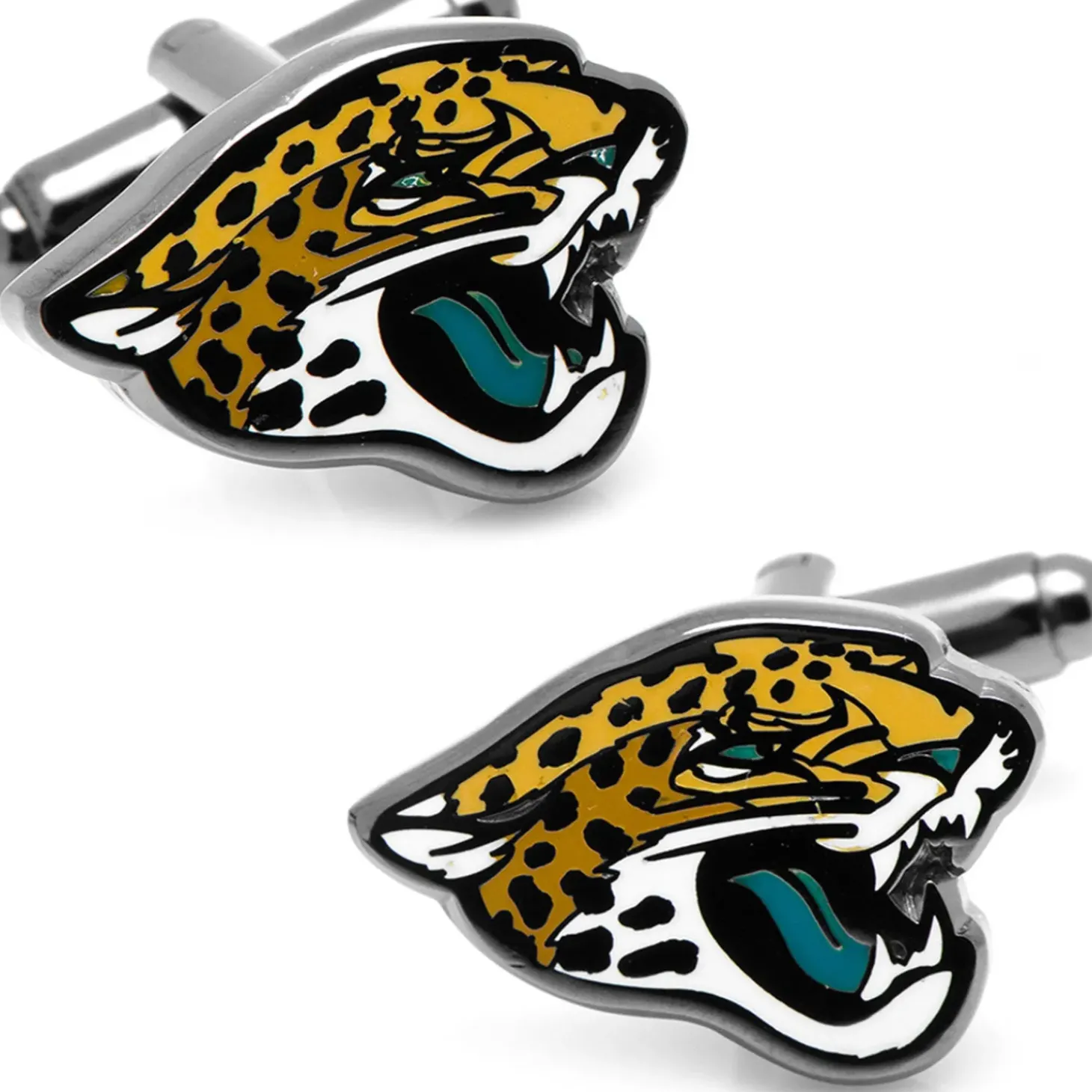 NFL Jacksonville Jaguars Black Cufflinks