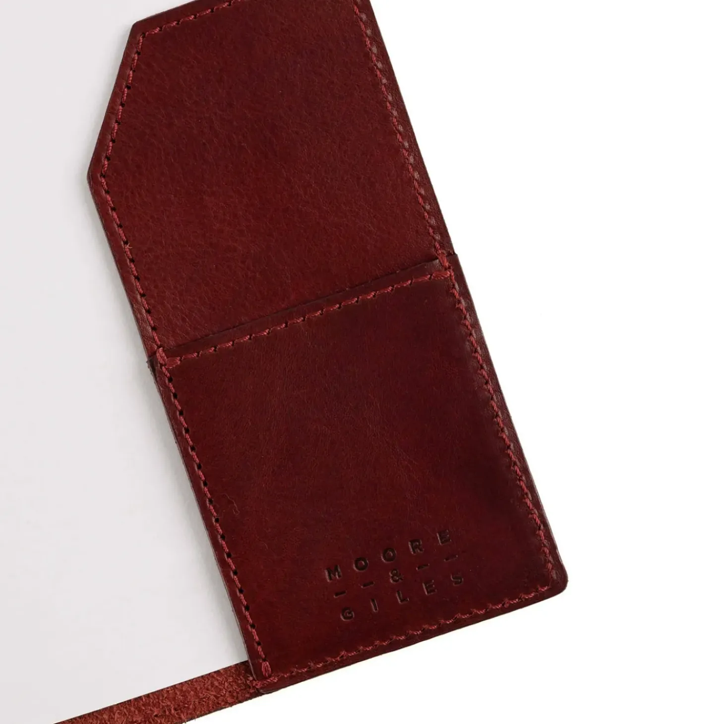 Moore & Giles Jotter in Nebraska Burgundy