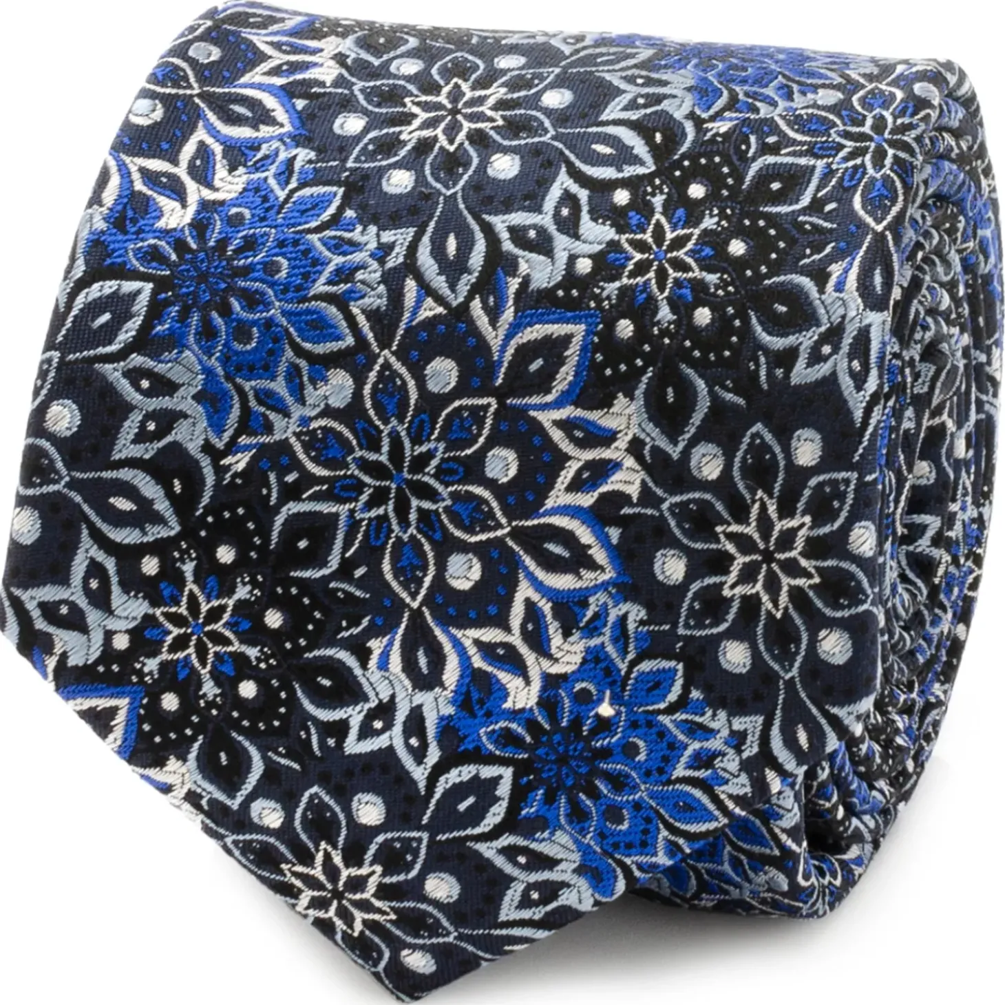 Ox and Bull Trading Co. Kaleido Floral Navy Men's Tie