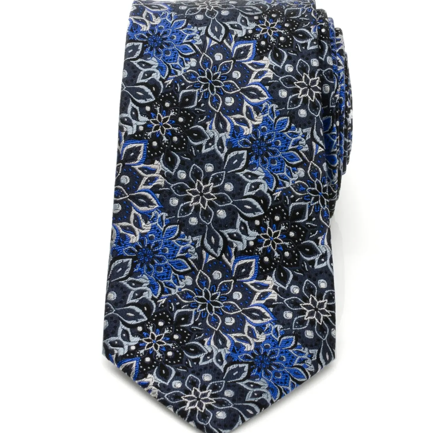 Ox and Bull Trading Co. Kaleido Floral Navy Men's Tie