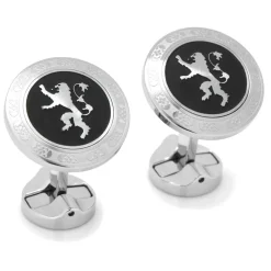 Game of Thrones Lannister Filigree Stainless Steel Cufflinks