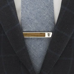 Game of Thrones Lannister Inlaid Wood Tie Clip