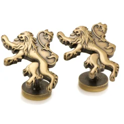 Game of Thrones Lannister Lion Sigil Cufflinks