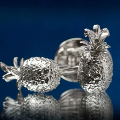 Fils Unique Las Piñas in Silver Cufflinks