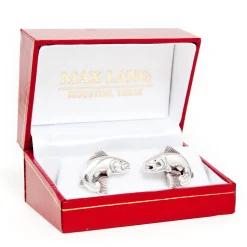 Max Lang Leaping Salmon Cufflinks