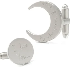 Ox and Bull Trading Co. Love You to the Moon and Back Cufflinks