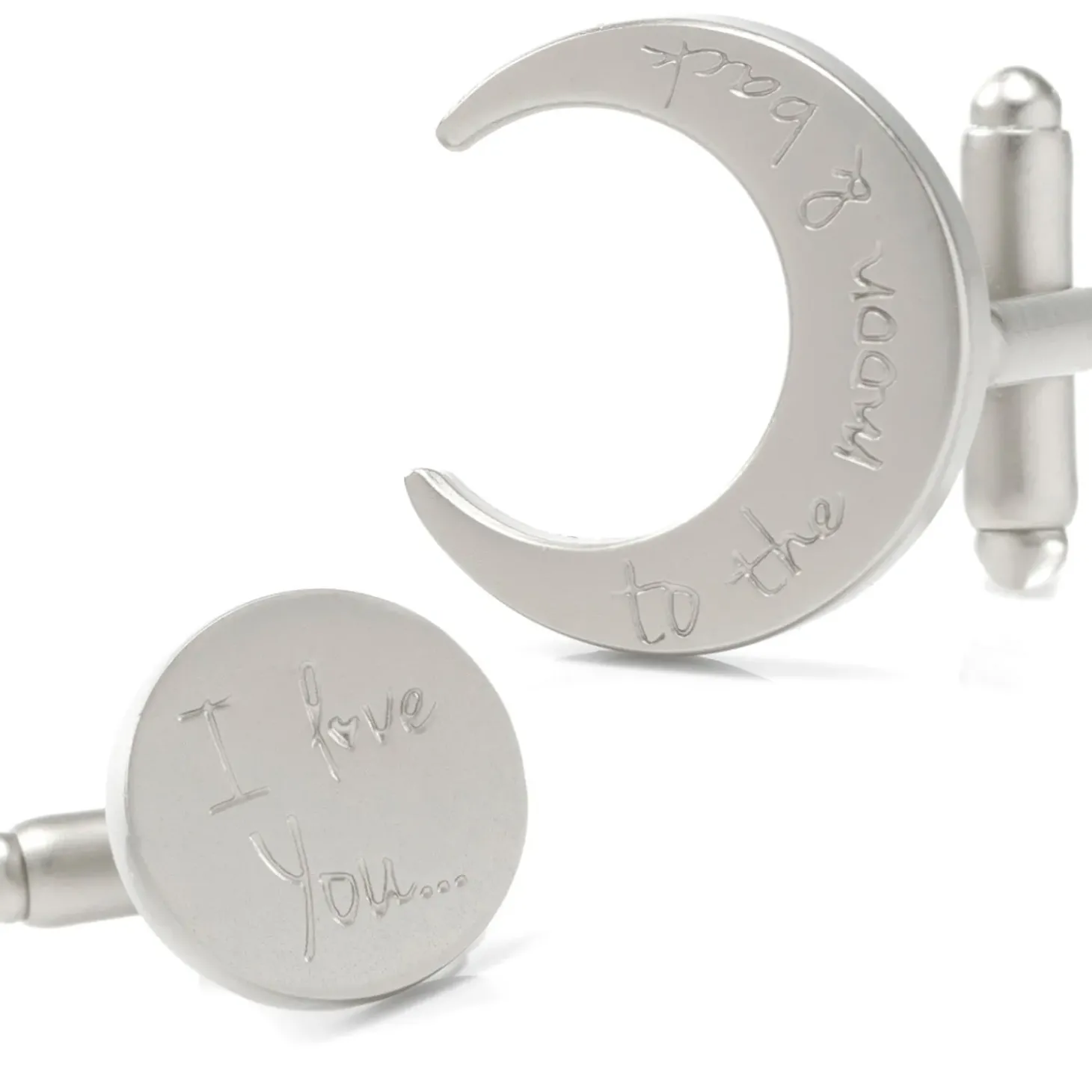 Ox and Bull Trading Co. Love You to the Moon and Back Cufflinks