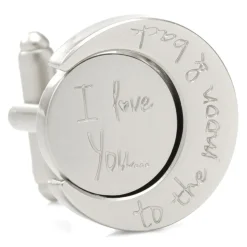 Ox and Bull Trading Co. Love You to the Moon and Back Cufflinks