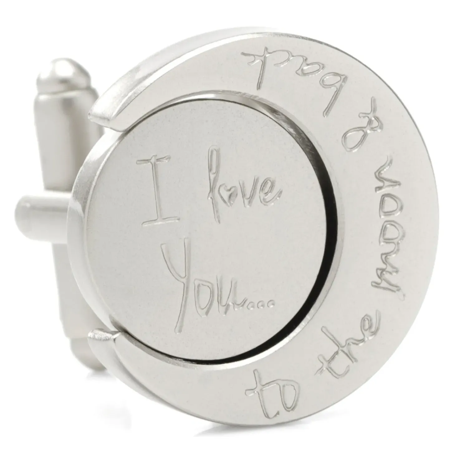 Ox and Bull Trading Co. Love You to the Moon and Back Cufflinks