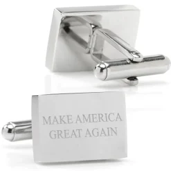 Ox and Bull Trading Co. Make America Great Again Engraved Cufflinks