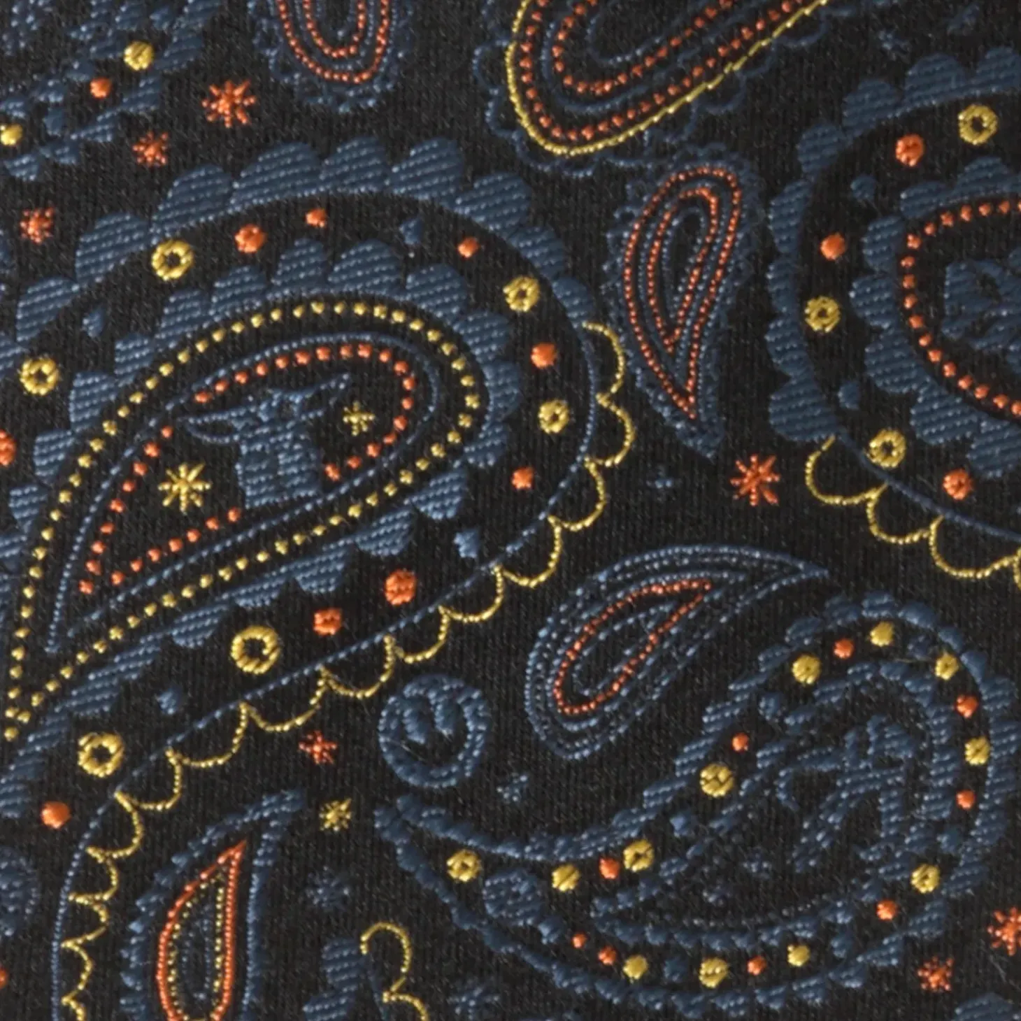 Star Wars Mandalorian Black Paisley Men's Tie