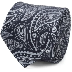 Star Wars Mandalorian Blue Paisley Men's Tie