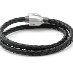 Star Wars Mandalorian Helmet Double Wrap Stainless Steel Bracelet