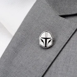 Star Wars Mandalorian Helmet Lapel Pin