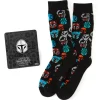 Star Wars Mandalorian Helmet Multicolored Black Gift Set