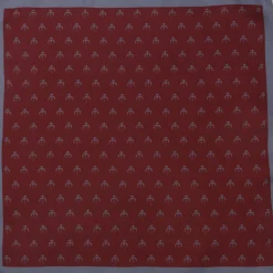 Star Wars Mandalorian Red Silk Pocket Square