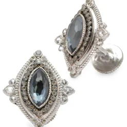 Armenta Marquis Shaped Cufflinks