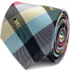 Marvel Comics Plaid Men's Tie