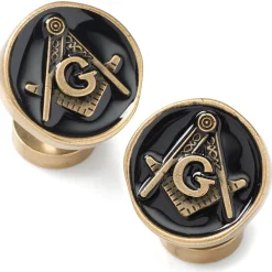 Ox and Bull Trading Co. Masonic Lodge Cufflinks