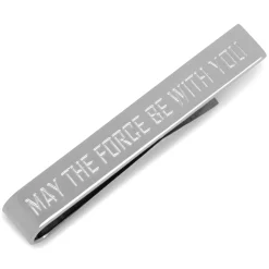 Star Wars May The Force Be With You Jedi Message Tie Bar
