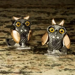 Deakin & Francis Mechanical Owl Cufflinks
