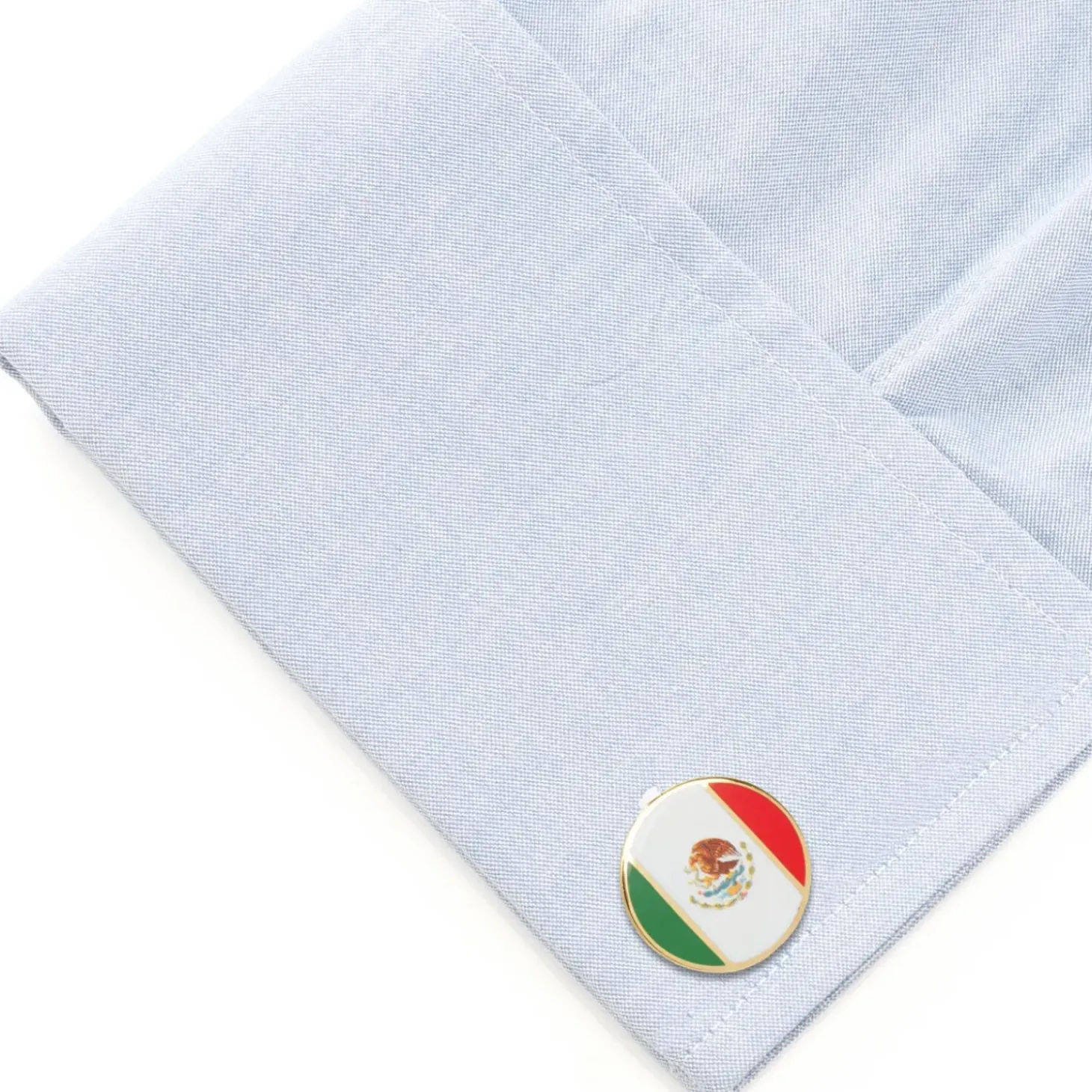 Cufflinks, Inc. Mexico Flag Cufflinks