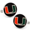NCAA Miami Hurricanes Cufflinks