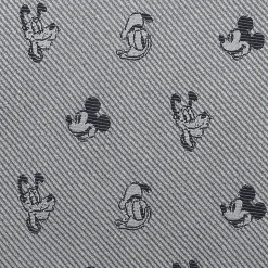 Disney Mickey and Friends Gray Men's Tie