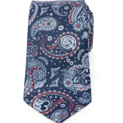 Disney Mickey and Friends Paisley Blue Multi Men's Tie