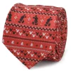 Disney Mickey Fair Isle Red Men's Tie