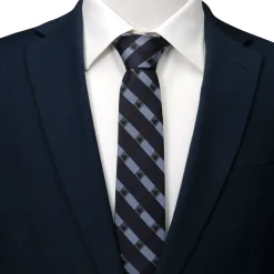 Disney Mickey Mouse Blue Plaid Tie