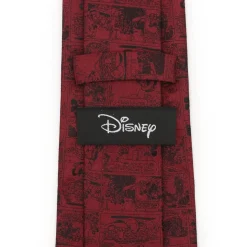 Disney Mickey Mouse Comic Red Men's Tie