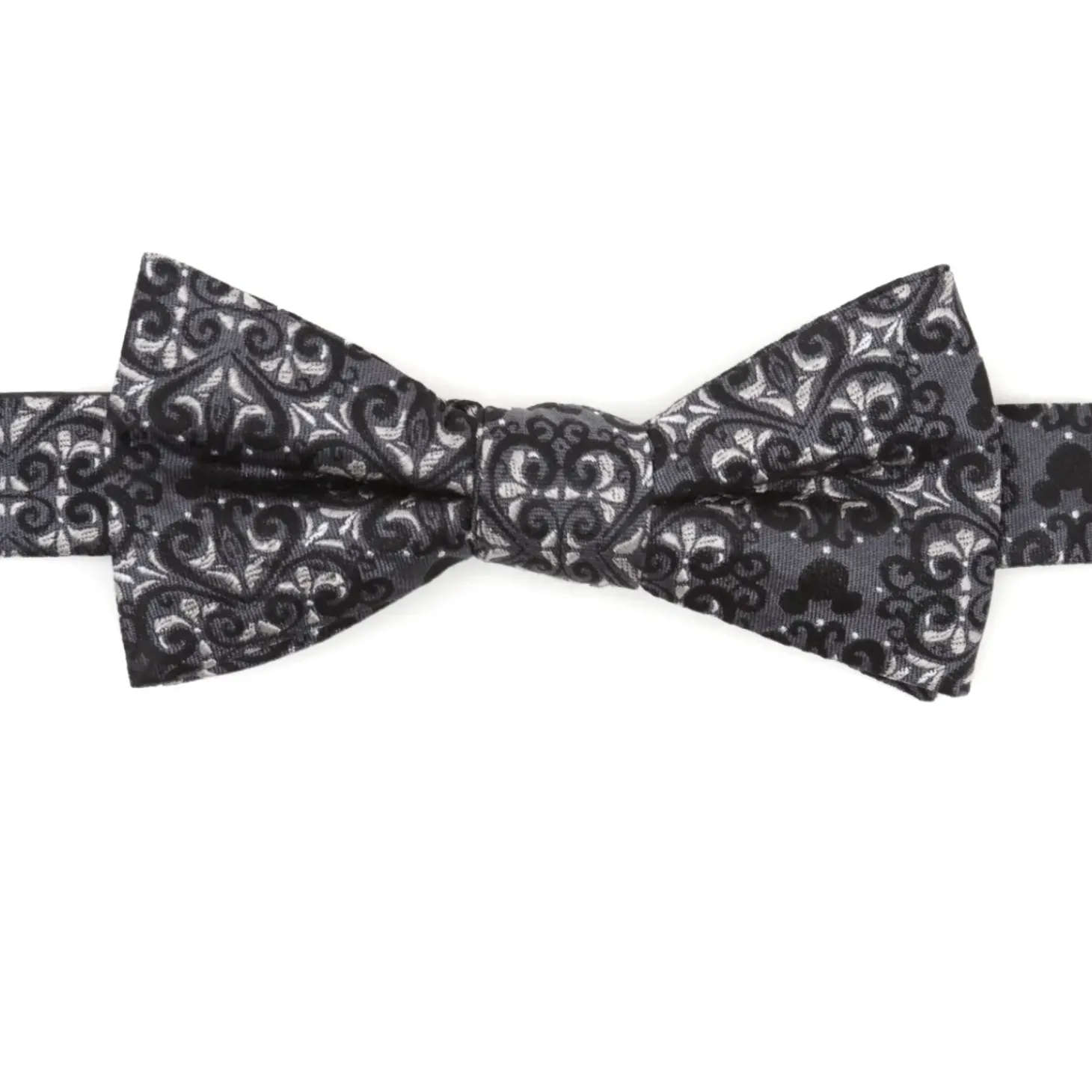 Disney Mickey Mouse Damask Tile Bow Tie