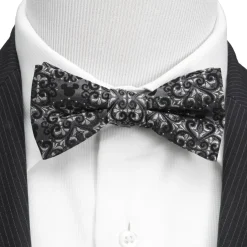Disney Mickey Mouse Damask Tile Bow Tie