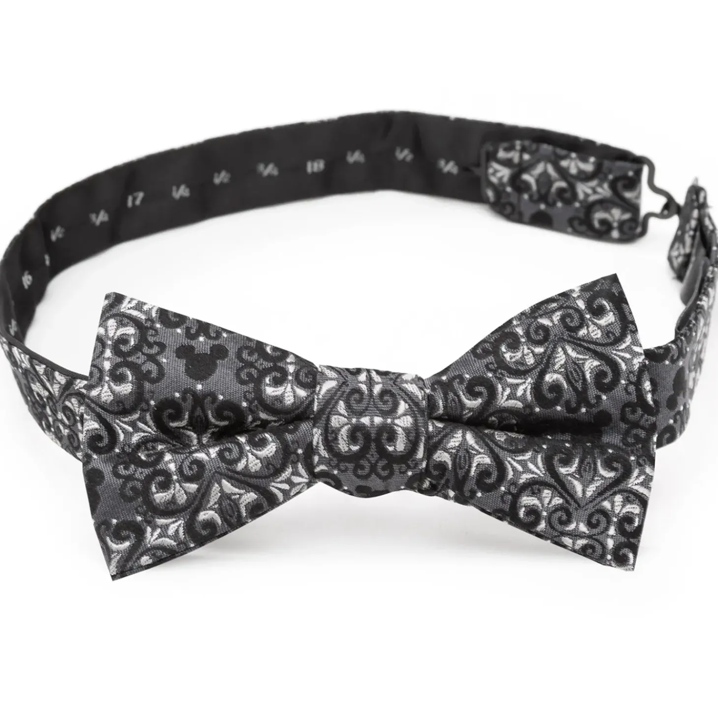 Disney Mickey Mouse Damask Tile Bow Tie