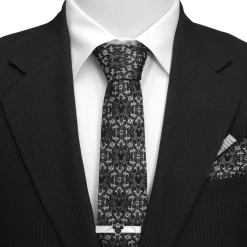 Disney Mickey Mouse Damask Tile Men's Tie