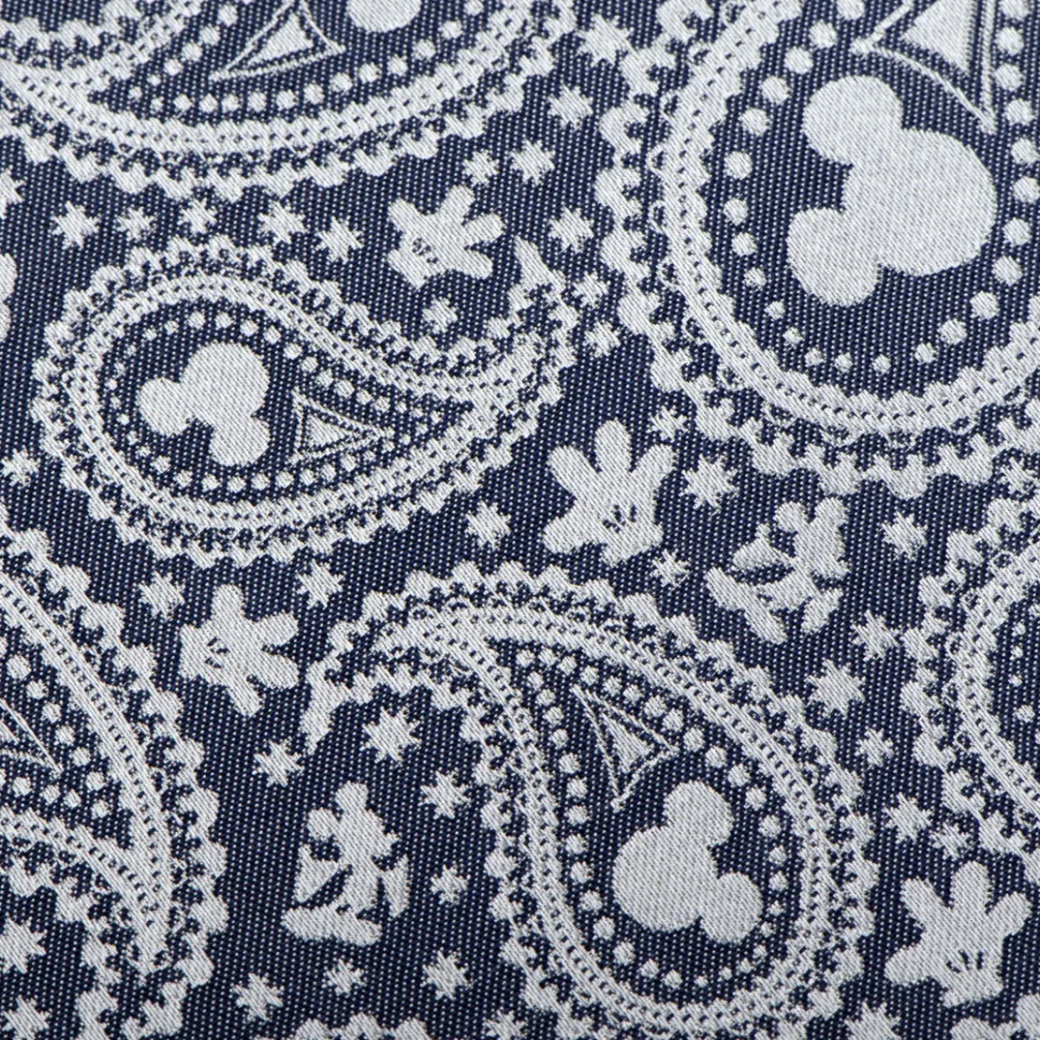 Disney Mickey Mouse Gray Paisley Mens Tie